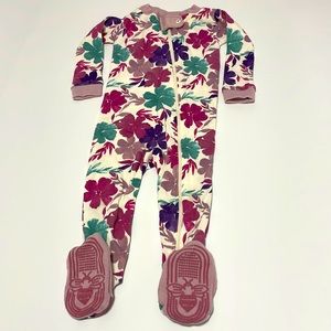 Burt’s Bees Baby Girl Feet Pajamas